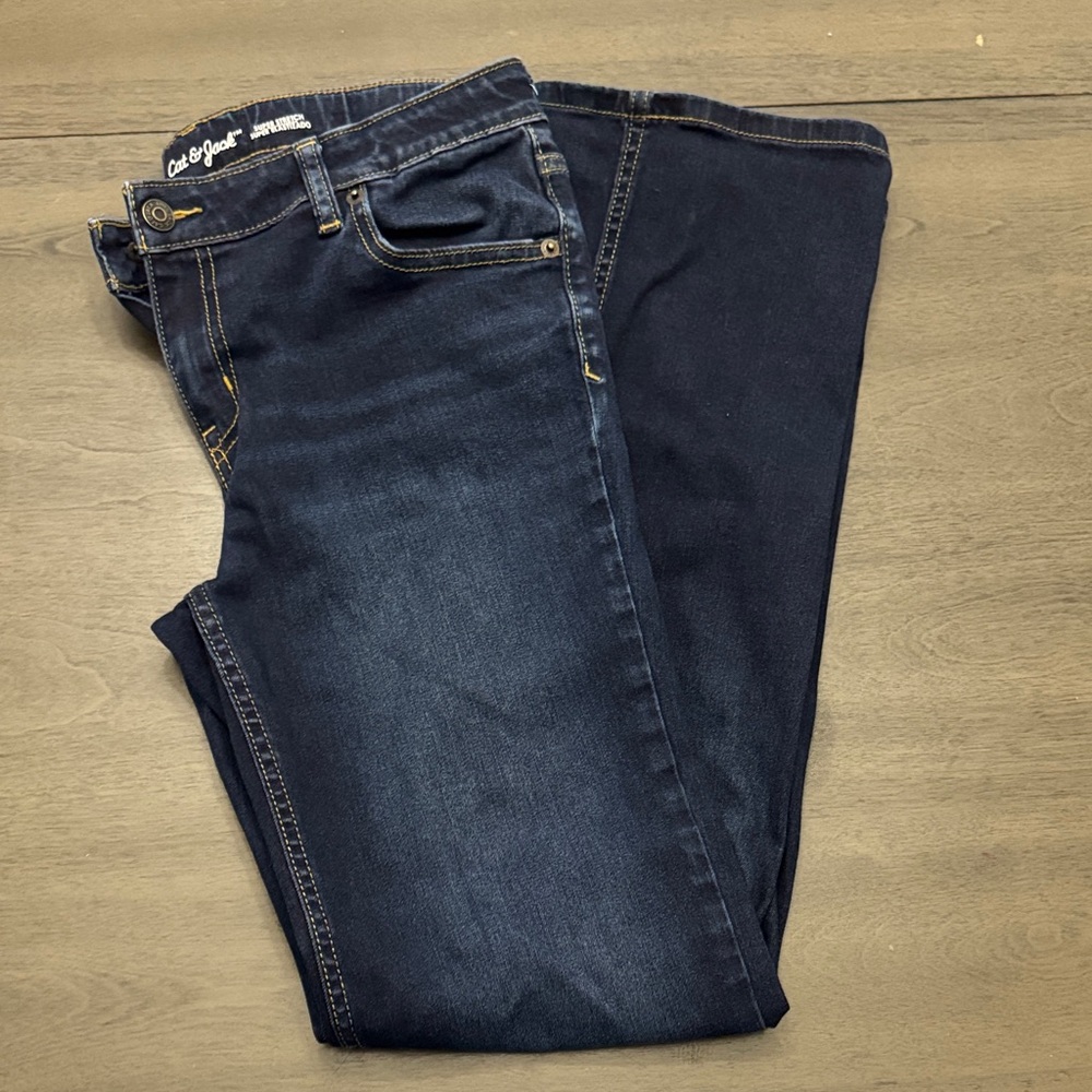 Cat & Jack Girls- Super Stretch- Bootcut Jeans, Size 16